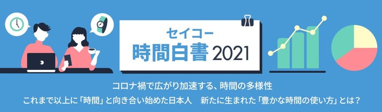 (出典:セイコー時間白書2021)