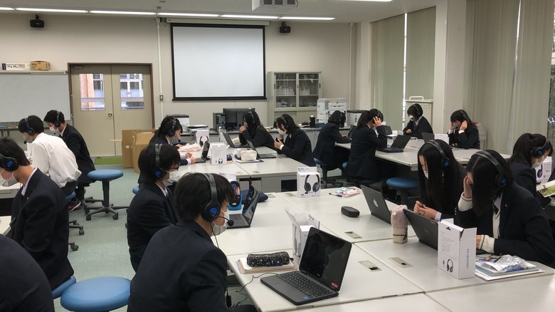 学校側からオンライン英会話への依頼が入るように