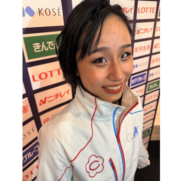 こだわりのメイクで世界観を表現する山下真瑚（中部選手権）