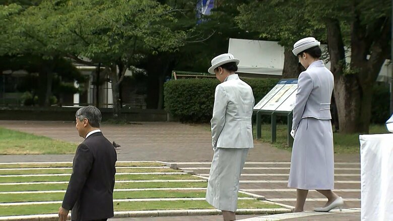 長崎の原爆落下中心地碑に献花　9月12日