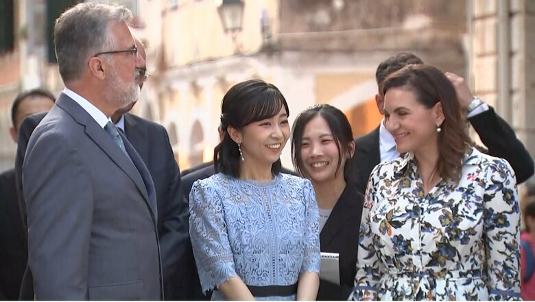 ケルキラ島旧市街散策　5月29日