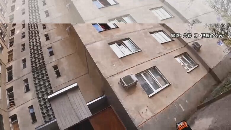 日本人写真家が捉えたマンションにミサイル着弾する瞬間17