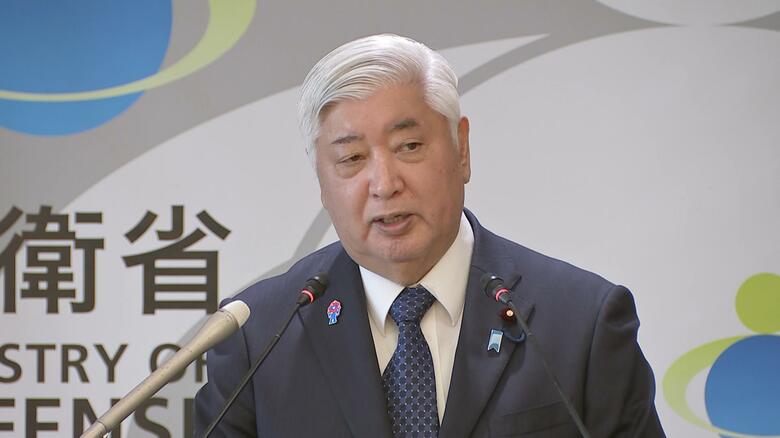 購入に否定的な見解を示した中谷防衛相（14日）