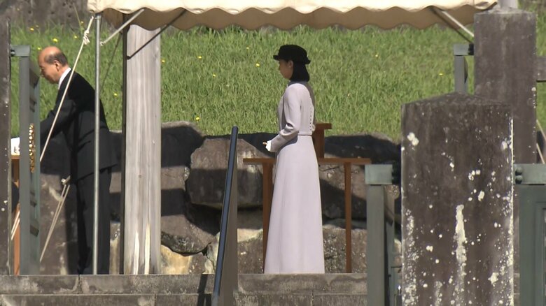 ペルー訪問を前に武蔵陵墓地を参拝された佳子さま　10月19日