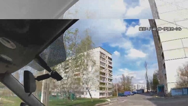日本人写真家が捉えたマンションにミサイル着弾する瞬間4