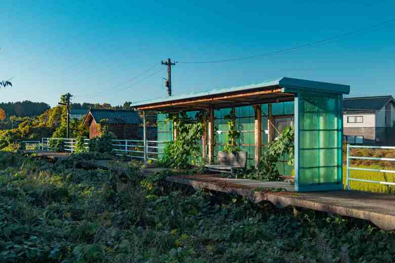 旧鵜飼駅（2022年11月撮影）