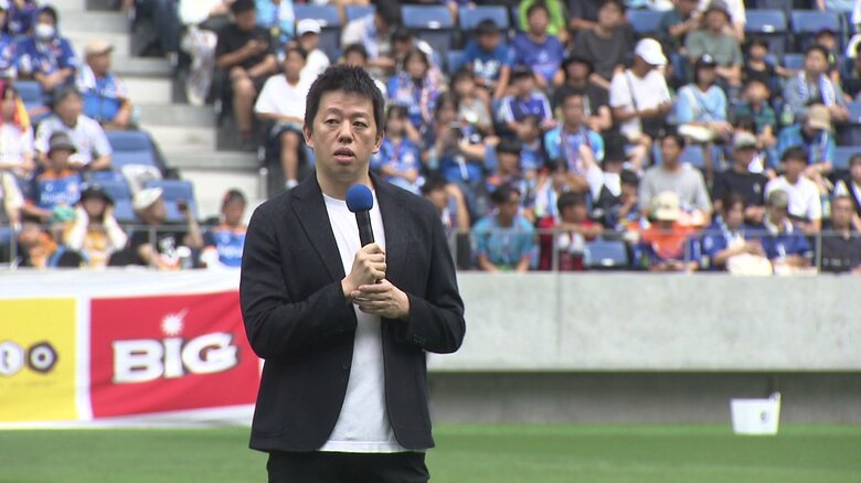 高田社長はこの地に刻まれた記憶を伝えた