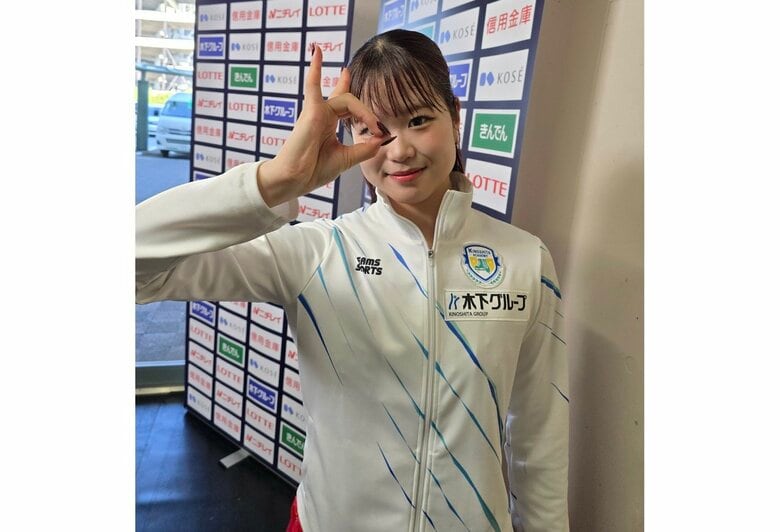 ジュニア4年目で初の国際試合を経験した山田恵が優勝（近畿選手権）