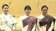 愛子さまラオスの民族衣装姿で寺院を訪問「シン」と呼ばれる巻きスカートの正装で仏像に拝礼