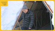 除雪作業が1時間半から5分に！？住宅の玄関と道路つなぐ“雪トンネル” 新潟・長岡市で開発進む「すごく快適」