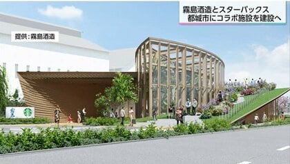 スタバと焼酎メーカーが初コラボ 「サツマイモ発電」で環境配慮型の亜熱帯植物園とカフェを併設　どんな施設になる？