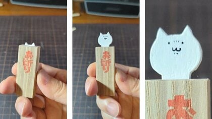 猫でひょこっと“お断り”！頼まれ事が苦手な人を応援するおもちゃが欲しくなる…なんとなくできちゃった？制作過程を聞いた