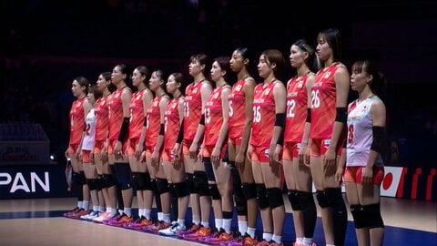 「14人全員」で開幕戦快勝 次はライバル韓国戦「ストレートで勝てるように頑張りたい」佐藤淑乃　【バレーボール アジア選手権】