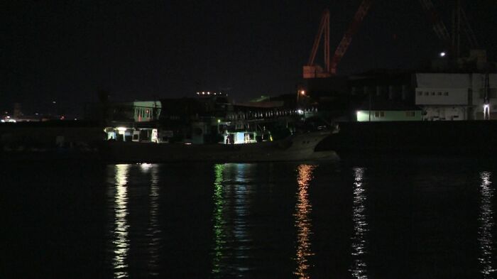6月10日は夜遅くになって船が戻った