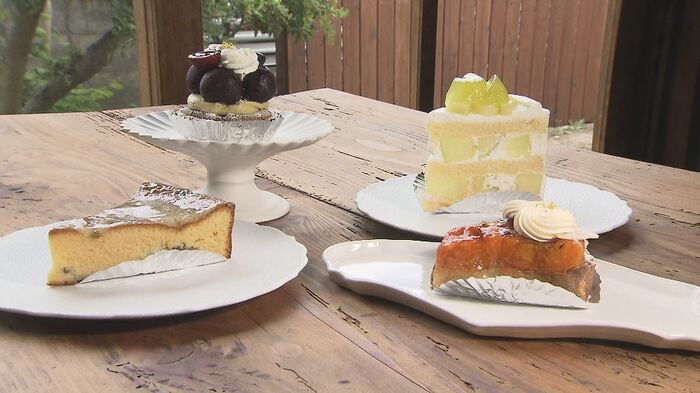 「旬の食材」にこだわったケーキ