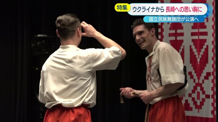 舞台裏の様子