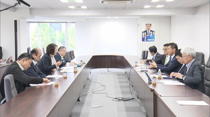 立憲民主党と連合の定期懇談(7月11日)