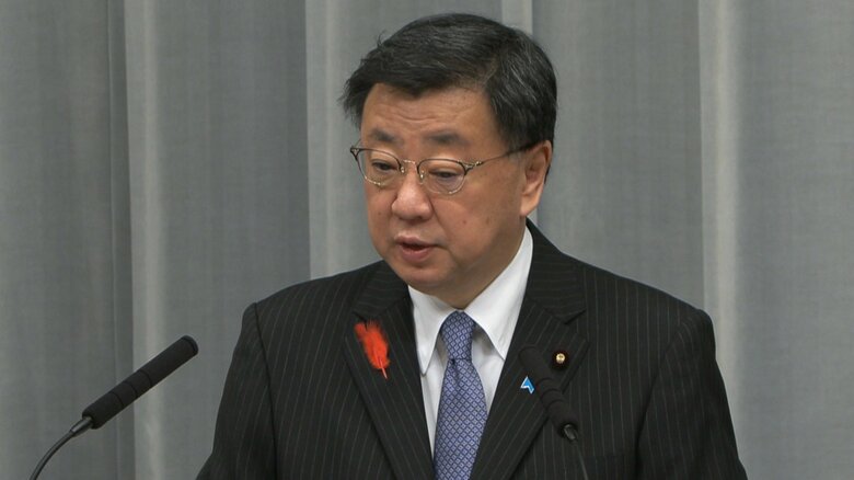 大谷翔平ホームラン王は「快挙」と松野官房長官　「さらなる活躍に期待」｜FNNプライムオンライン