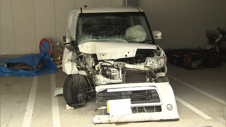10代男女3人乗る軽自動車が電柱衝突…後部座席の女性死亡 シートベルトしていなかった可能性も 男女2人搬送も意識あり 千葉・旭市 |FNNプライムオンライン