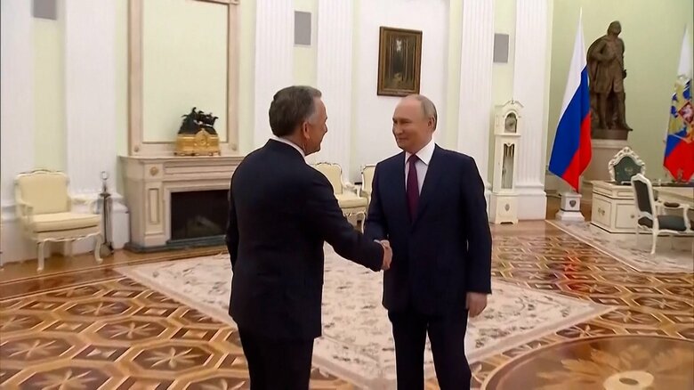 ロシアのプーチン大統領がアメリカのウィトコフ特使と会談「かなり良い会談だったようだ」トランプ大統領語る「レアアースの協定」早期署名をウクライナに求める｜FNNプライムオンライン