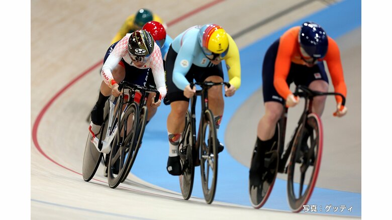 パリ五輪　自転車　女子ケイリン　佐藤水菜、太田りゆが準々決勝進出｜FNNプライムオンライン