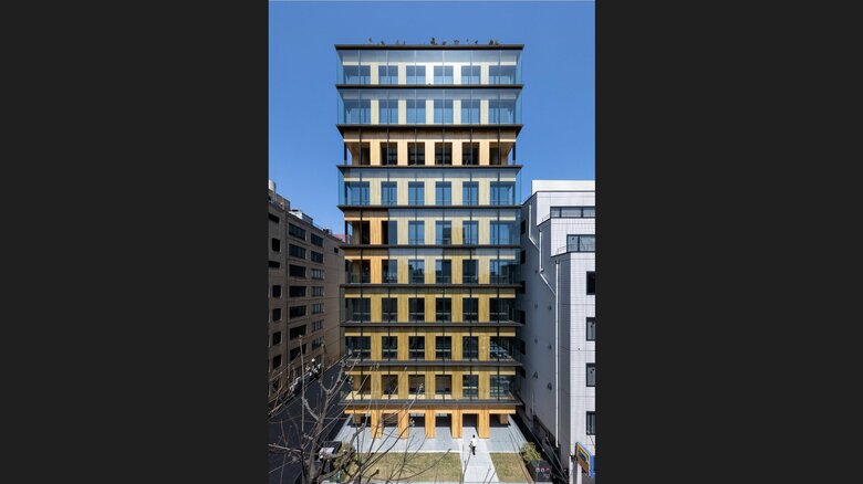 純木造で建設された「Port Plus」(提供:大林組)