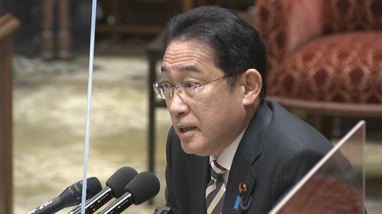 AIが考えた”質問”に答弁する岸田首相