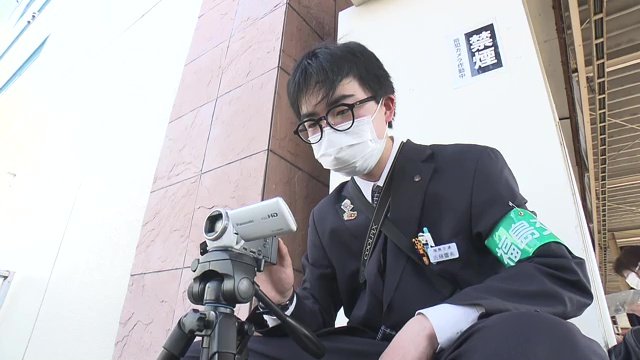 好きが高じて飯坂線の職員に　佐藤響希さん