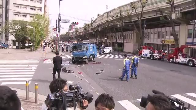 2019年　東京・池袋　当時87歳の男が車を暴走させて母子2人をはね死亡させる