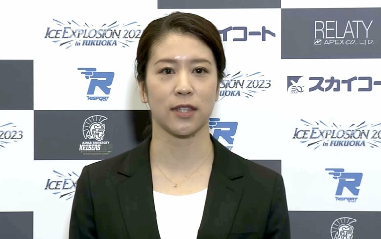 「これ以上、最高のパートナーはいない」と語る村元哉中