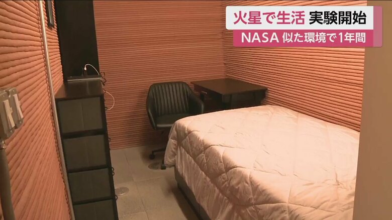 実験の参加者は、実際に火星に行く候補者になる可能性も