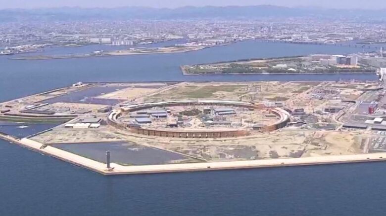 万博会場となる夢洲