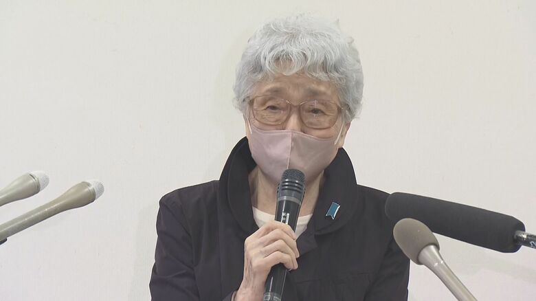 横田めぐみさんの母・早紀江さん