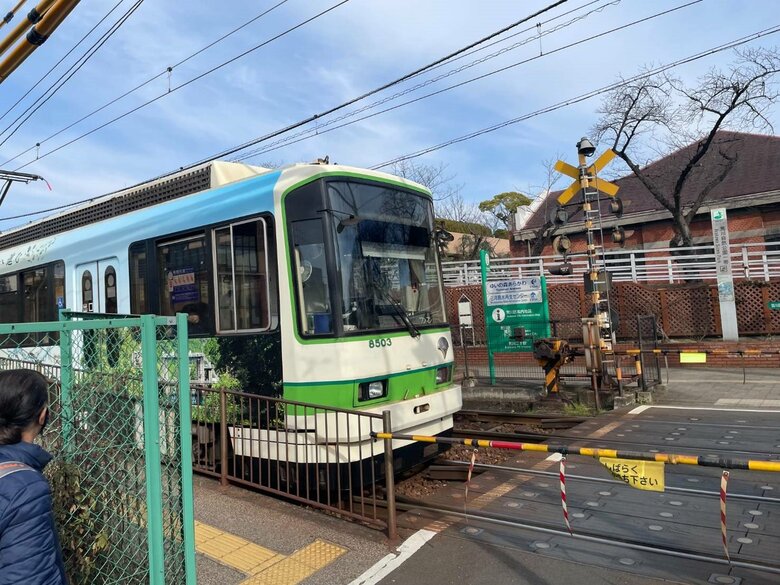 東京に残る唯一の都電である「都電荒川線」　撮影：割澤広一
