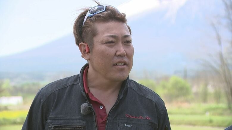 コメ農家を継いだ立柳慎光さん（46）