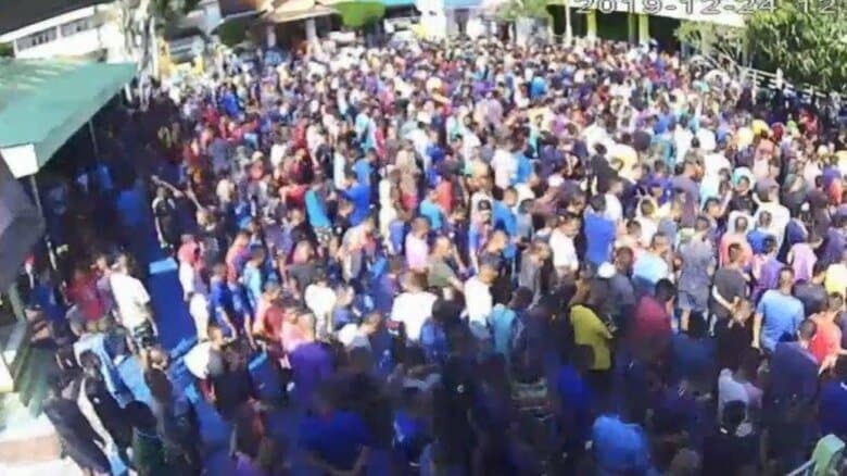 タイの刑務所内が「超過密」（2019年に撮影）