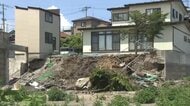 【中継】青森で震度6強　「一瞬で崩れてしまった」住宅で約3m“のり面”が土砂崩れ　住人は無事　八戸市