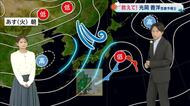 【光岡気象予報士のお天気解説】３月１０日（火）のポイント「冷たい北風　雪の所も」【岡山・香川】