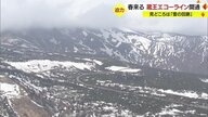 春が来た！　約5カ月ぶりに「蔵王エコーライン」開通　迫力満載の「雪の回廊」も健在【山形発】