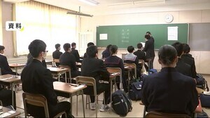 全日制0.82倍 過去最低に 県立高校入試 志願倍率(調整後)<岩手県>