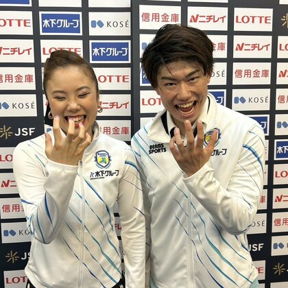 結成2年目の“うたまさ”吉田唄菜・森田真沙也組が大会2連覇！今季初戦の“あずしん”田中梓沙・西山真瑚組は2位【東日本・アイスダンス】