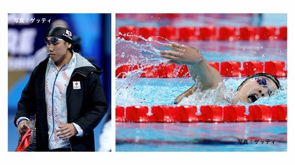 【競泳決勝】女子400メートル個人メドレー成田実生6位　男子200メートル自由形の松元克央は8位