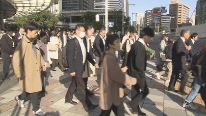 最低気温は名古屋で12.6度…23日朝も東海3県は各地で今季一番の寒さを更新 寒暖差の激しい1日となる見込み