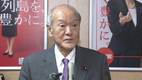 自民幹事長「公認証出せる状況ではない」　福岡県連幹部から金銭授受疑惑など聴取