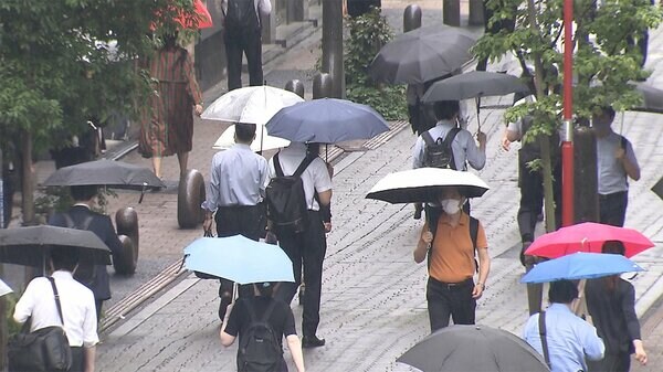 平年より7日遅く関東甲信が梅雨入り 全国的に大気不安定