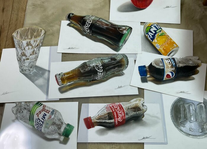 これまでに描いた作品(提供:ARIAさん)