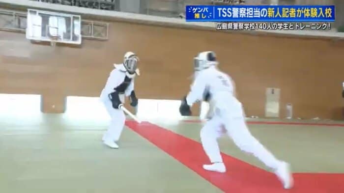 逮捕術のトレーニング