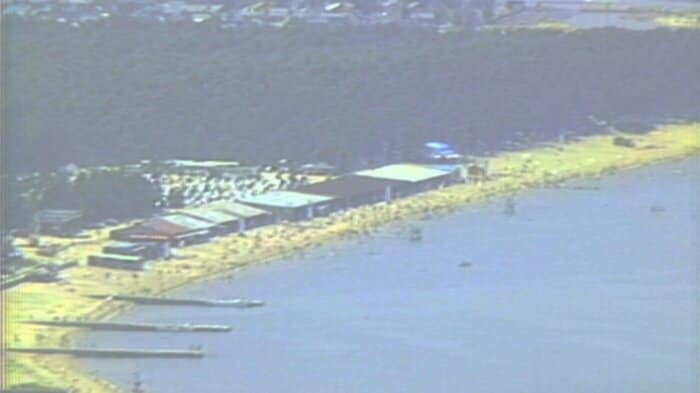 1990年代の気比の松原海水浴場