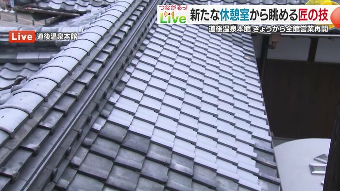 色味で見分けられる新旧の瓦