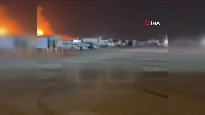 イランの攻撃を受けたカタールのLNG関連施設